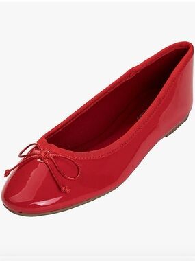 Women’s Red Patent Ballet Flats